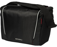 BASIL Sport Design Lenkertasche schwarz, 7 L für KlickFix Halterungen