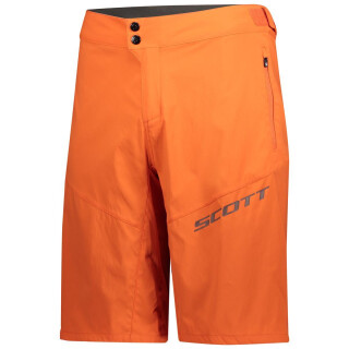 SCOTT Endurance Shorts mit weiter Passform und Hosenpolster für Herren orange pumpkin