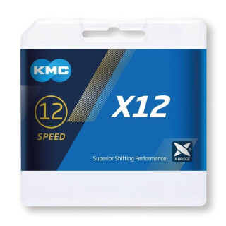 Schaltungskette KMC X12 Ti-N Gold/Black 12Fach