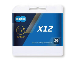 Schaltungskette KMC X12 Ti-N Gold/Black 12Fach