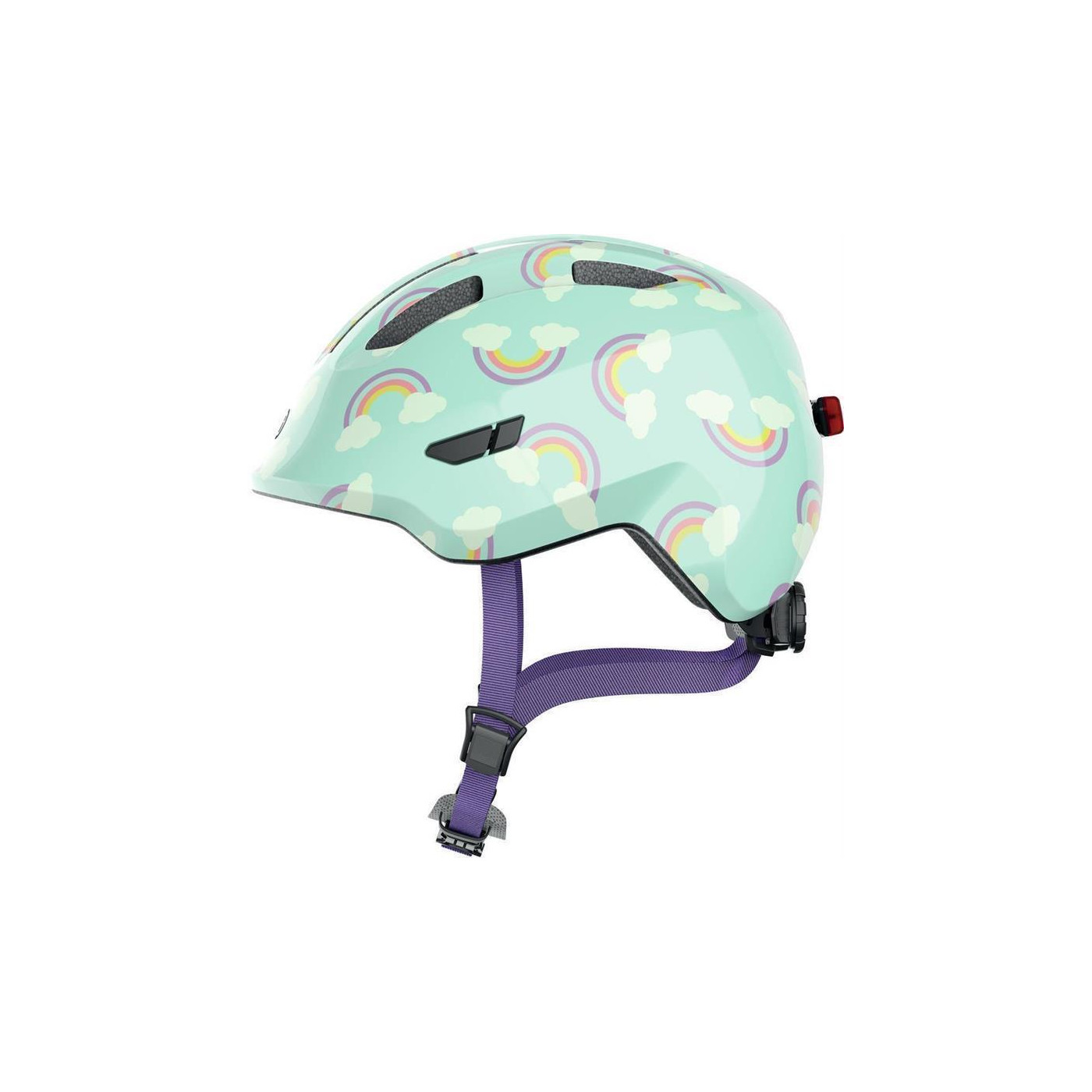 Abus helm Smiley 3.0 LED rose strawberry S 45-50cm