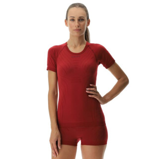 UYN Motyon 2.0 Damen kurzärmliges Unterhemd rot